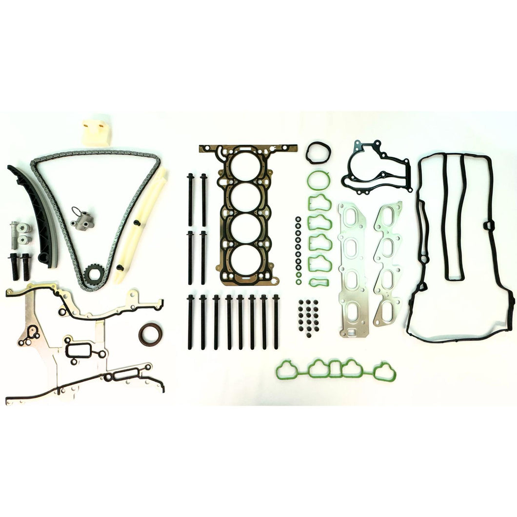 Vauxhall Adam Astra Corsa 1.2 1.4 Timing Chain With Head Gasket Set + Bolts