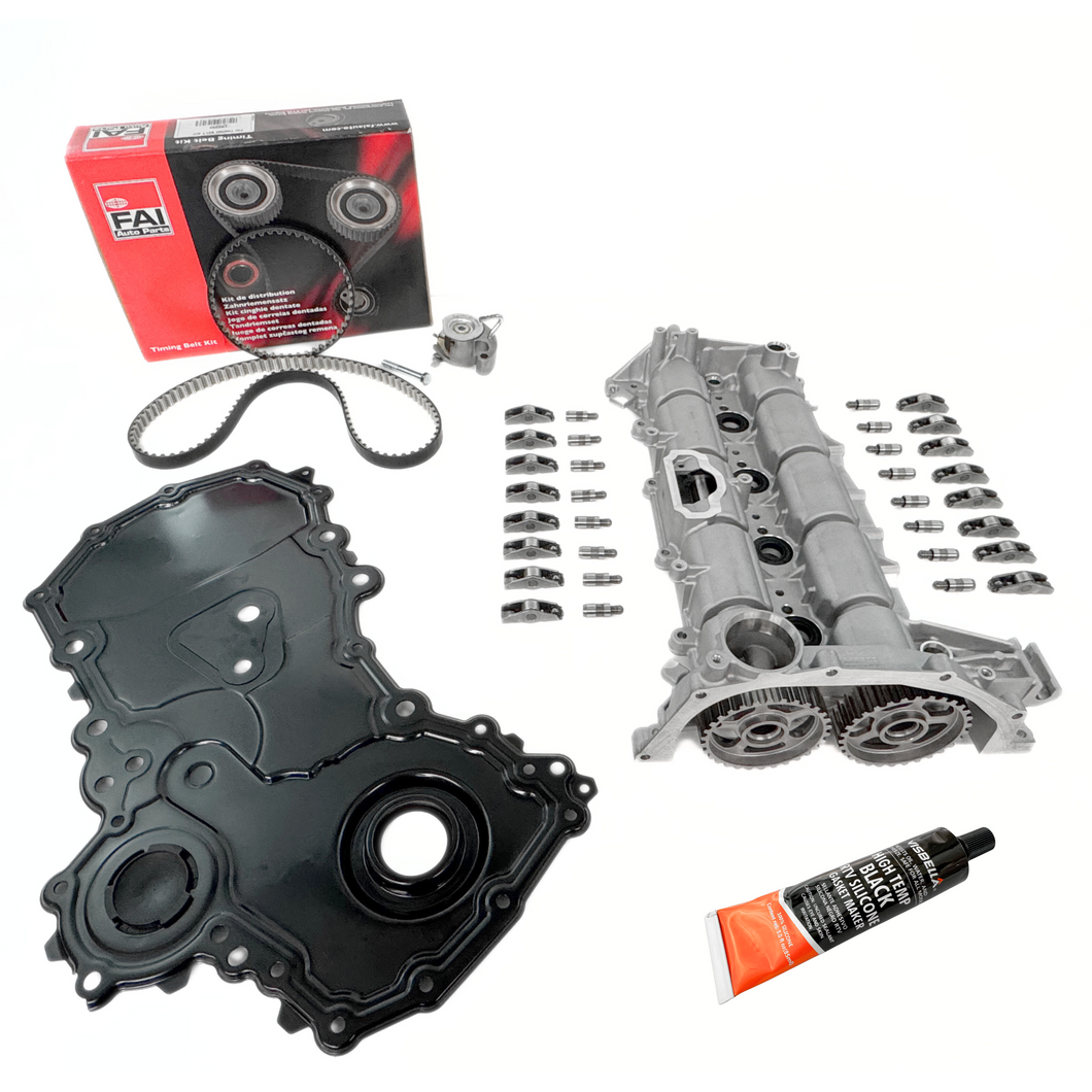 FORD 2.0 ECOBLUE NEW CAMSHAFT HOUSING KIT WITH TIMING BELT KIT AND COVER