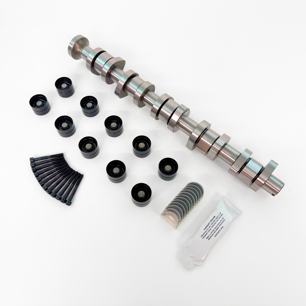 VW T5 TRANSPORTER 2.5 TDI 06>11 STEEL HEAVY DUTY CAMSHAFT KIT+CAM CAP BOLT AXD