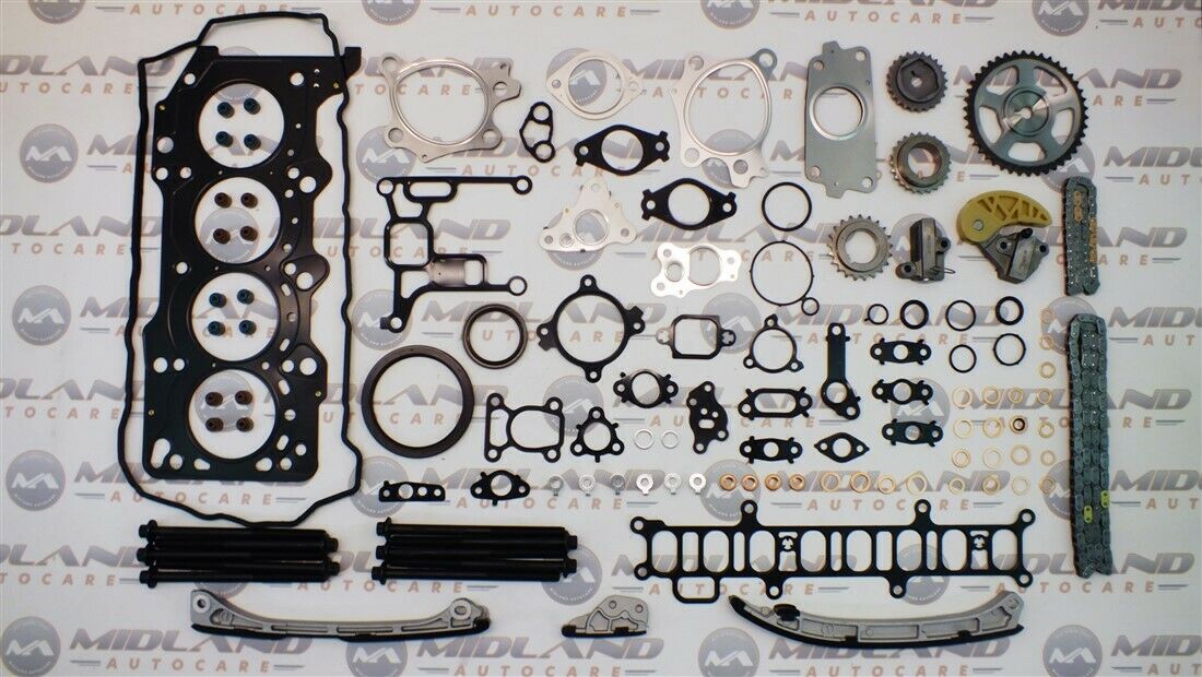 MAZDA CX 5 2.2 L SKYACTIV D MAZDA6 MAZDA3 HEAD GASKET TIMING CHAIN KIT BOLTS