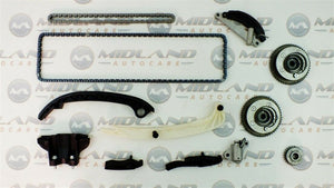 TIMING CHAIN KIT + VVT GEARS FOR VAUXHALL ASTRA 1.6 PETROL B 16 SHT ENGINE 13>ON
