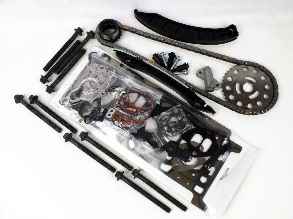 Diesel Timing Chain Kit & Head Gasket Set & Bolts for Vauxhall Vivaro 2.0 CDTi M9R